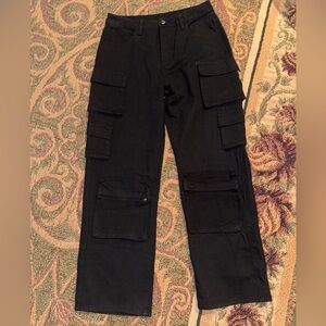 Black Cargo Pants